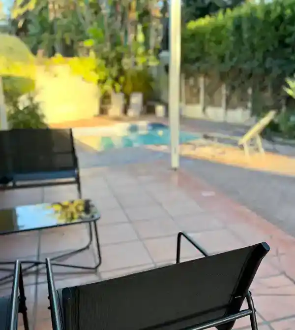 Pool area